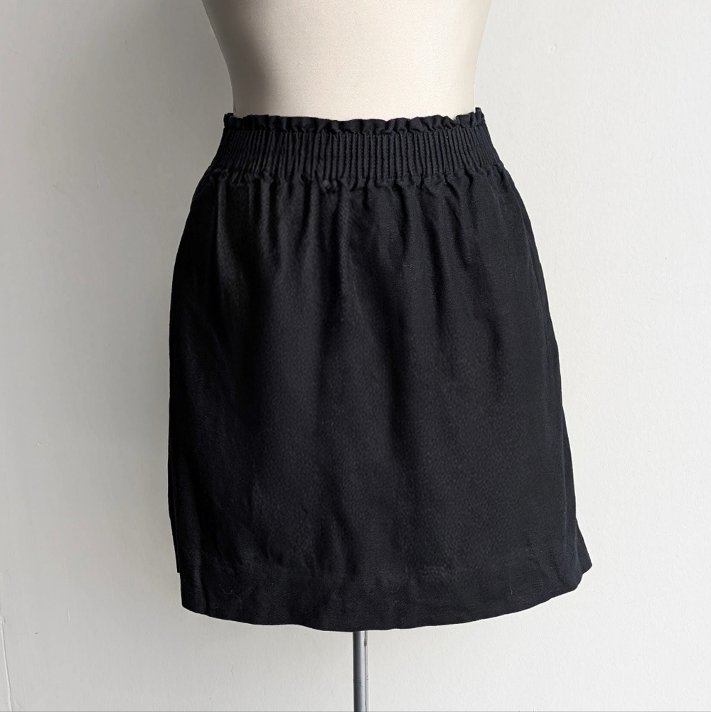 J. Crew Linen Mini Skirt